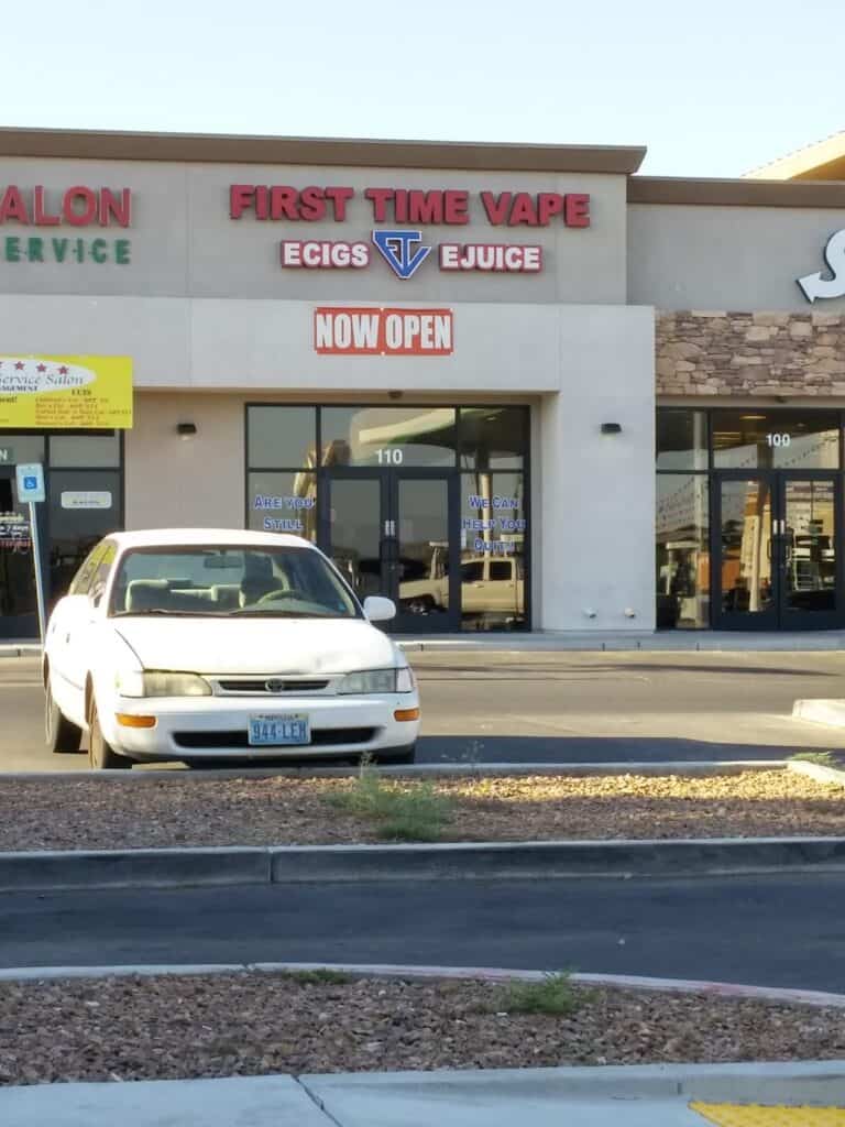 First Time Vape store preview image